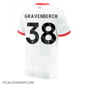 Liverpool Ryan Gravenberch #38 Terza Maglia 2024-25 Manica Corta